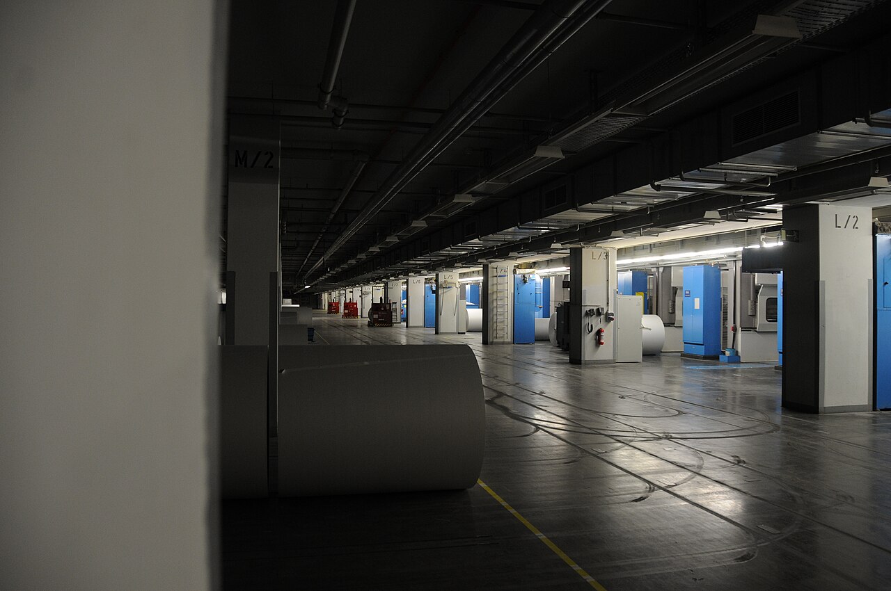 Atelier d'impression Évasion 49 en production
