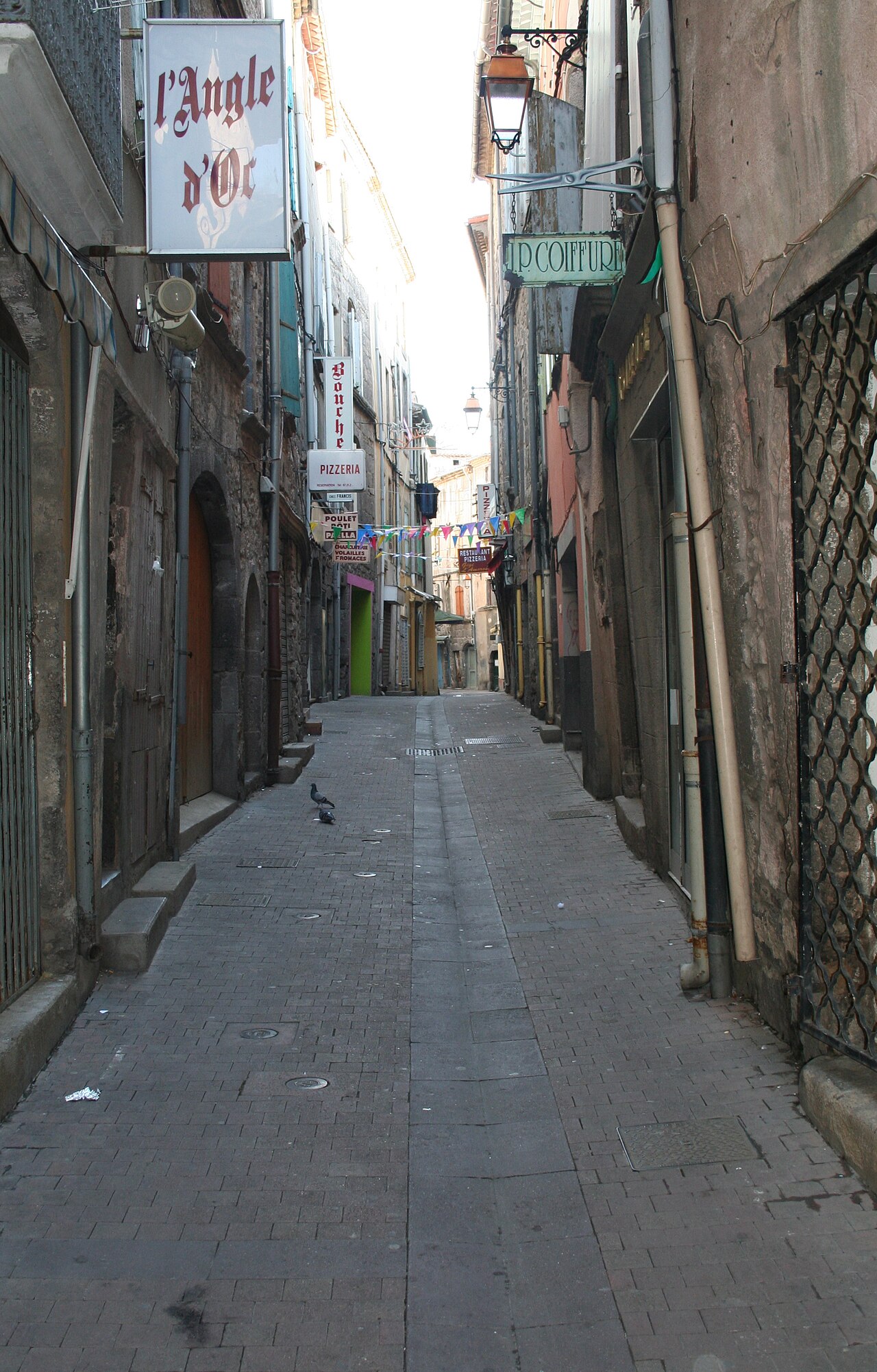 Enseigne et vitrine d'une boulangerie